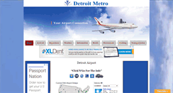Desktop Screenshot of detroitmetro.com